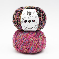 Aura Yarns Crazy Alpaca Carnival