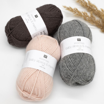 Rico Essentials Baby Alpaca & Merino aran