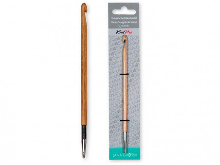 Lana Grossa деревянный крючок для тунисского вязания (разъёмный)