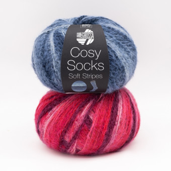 Meilenweit.100.Cosy Socks Soft Stripes