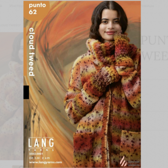 Журнал PUNTO 62 CLOUD TWEED Lang Yarns