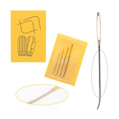 Tulip Набор игл для шитья пряжей, изогнутый кончик