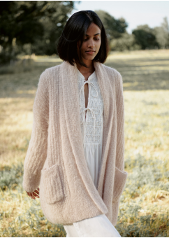 Описание Lana Grossa Кардиган Setasuri big