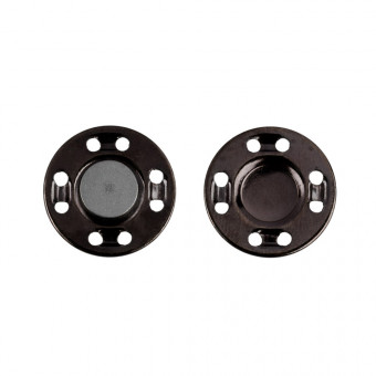 Кнопки Gamma d 18мм KL-G чёрный никель магнитные