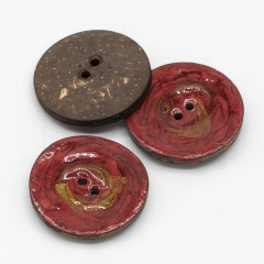 Кокос в глазури 32 мм красное золото