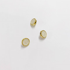 Эмаль в золоте белый 11 мм