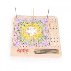 Katia Блокатор для вязаных бабушкиных квадратов, 23 х 23 см