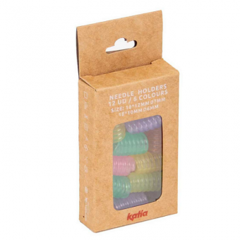 Katia Держатели спиц спиральные, набор 12 шт