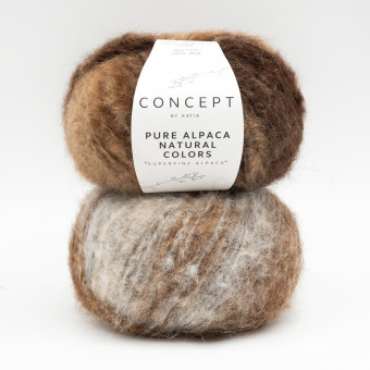 Katia Concept Pure Alpaca Natural Colors