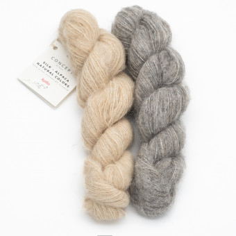 Katia Concept Silk-Alpaca Natural colors