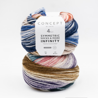 Katia Concept Infinity Symmetric Socks & More