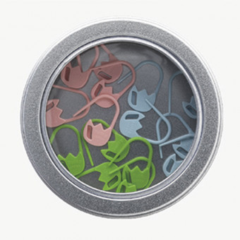 Tulip Набор маркеров для вязания Аmicolle Small (17*9мм тюльпан, в баночке)