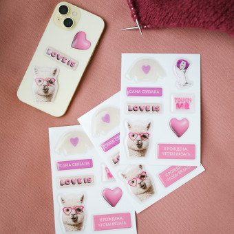 Стикерпак Love is