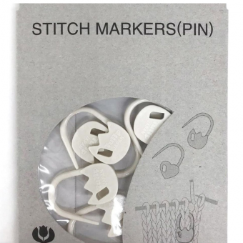 Tulip Маркеры для вязания Аmicolle (тюльпан, белый цвет, 7 шт)