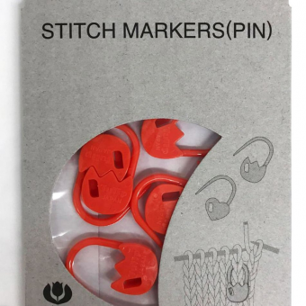 Tulip Маркеры для вязания Аmicolle (тюльпан, оранжевый цвет, 7 шт)