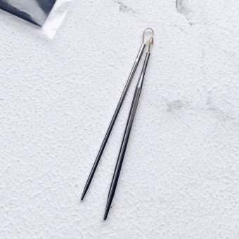 AddiLoop игла для шитья толстой пряжей с петлёй на конце 95 мм, 2 штуки