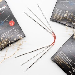 AddiCraSyTrio Novel Long гнущиеся чулочные спицы
