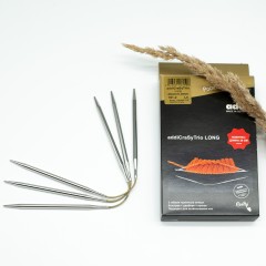 AddiCraSyTrio Long гнущиеся чулочные спицы супергладкие