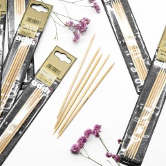 Addi чулочные спицы бамбук 15 см