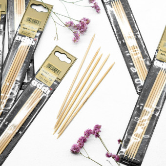 Addi чулочные спицы бамбук 15 см