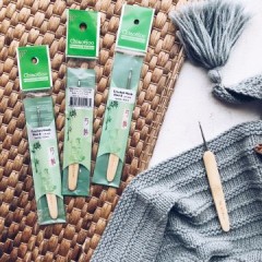 ChiaoGoo крючок бамбуковый с металлической головкой