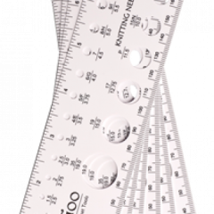 ChiaoGoo линейка, 1,5 мм - 19 мм