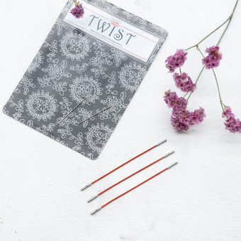 ChiaoGoo лески соединительные 5 см 3 шт. Mini (red)