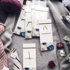 KA Seeknit Koshitsu круговые асимметричные спицы 23 см