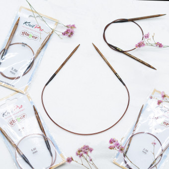 KnitPro Ginger круговые спицы 40 см