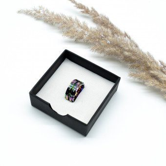 KnitPro кольцо-счётчик рядов нержавеющая сталь, цвет радуги