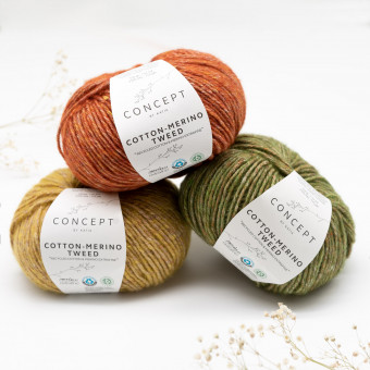 Katia concept Cotton-Merino Tweed