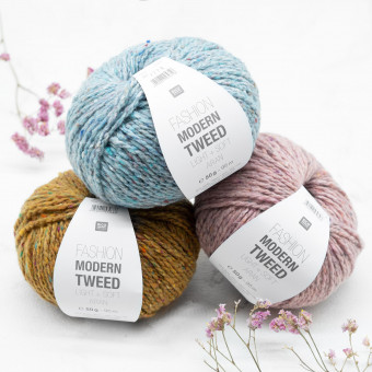 Rico Fashion Modern Tweed Aran