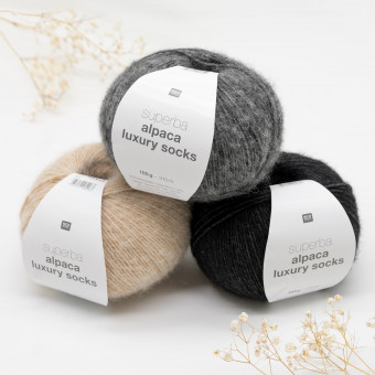 Rico Superba Alpaca Luxury Socks