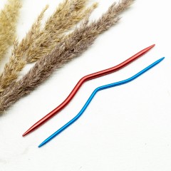 KnitPro спицы для вязания кос 2,5 мм и 4 мм