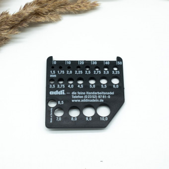 Addi измеритель спиц с ножом