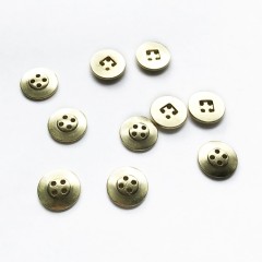 Металлический Круглый квадрат 18 мм бронза