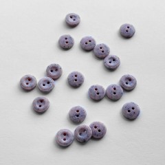 Деревенский мрамор 2 прокола 11 мм розовый