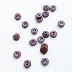 Деревенский мрамор 2 прокола 11 мм коричневый