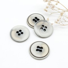 Woody 4 прокола 25 мм светло-серый