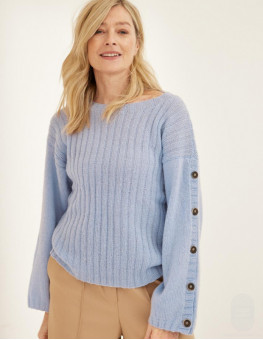 Описание Lana Grossa Пуловер Allora