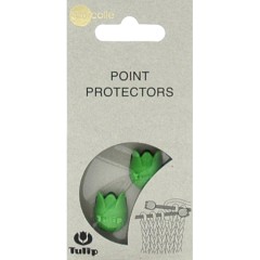 Tulip Наконечники для спиц зелёные 2*4,5 мм Amicolle 2шт