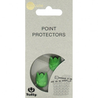 Tulip Наконечники для спиц зелёные 2*4,5 мм Amicolle 2шт