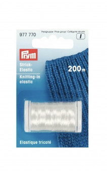 Prym нить-эластик для вязания, прозрачная, 200 м