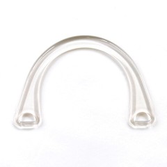 Ручки пластиковые, прозрачные 16,8*11 см