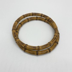 Ручки полимерные, круглые (бамбук)