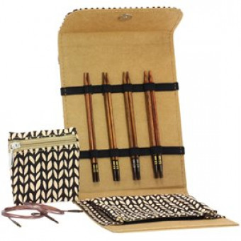 Lana Grossa Набор разъемных спиц Naturale, бежевый