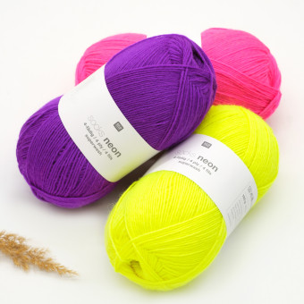 Rico Socks Neon 4 ply