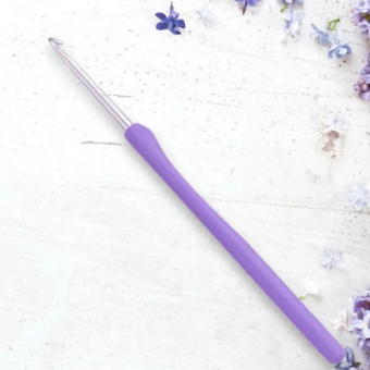 Tulip крючок для вязания с ручкой ETIMO Murasaki