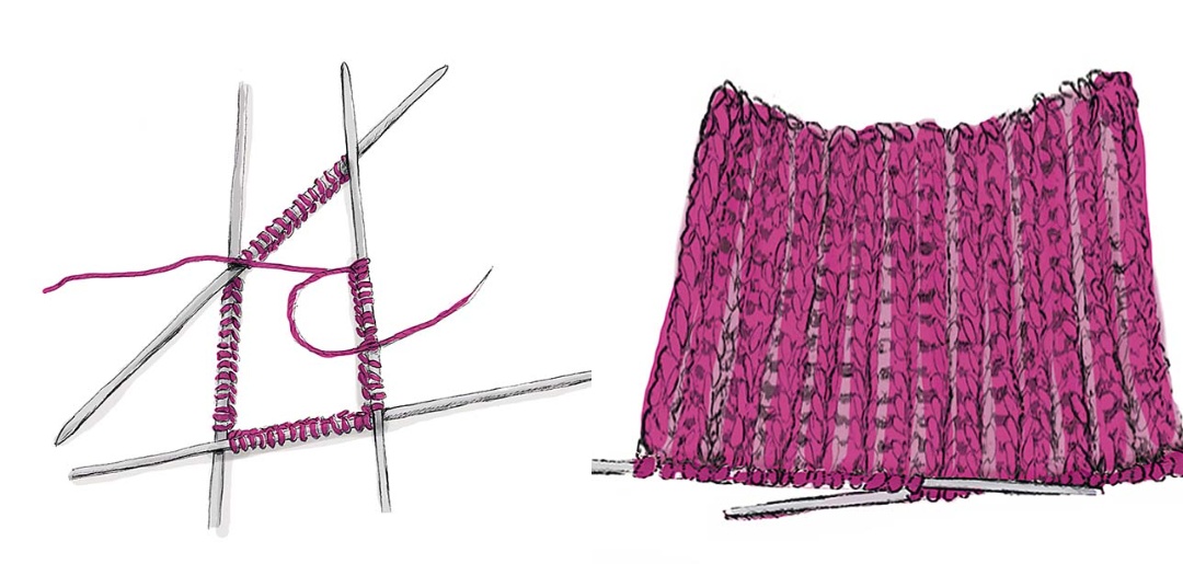 16 способов вязания носков