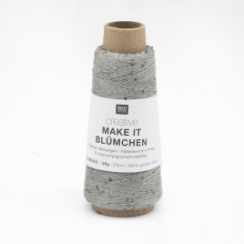 Пряжа Rico Creative Make It Blumchen silver